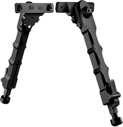 Fooletu 7.5-9 Inches Rifle Bipod for M-Rails, Adjustable,Attach Directly Bipod for Shooting, Hunting, Range and Outdoors
